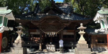 雷に打たれるようなエネルギーの田無神社。パワーチャージができる